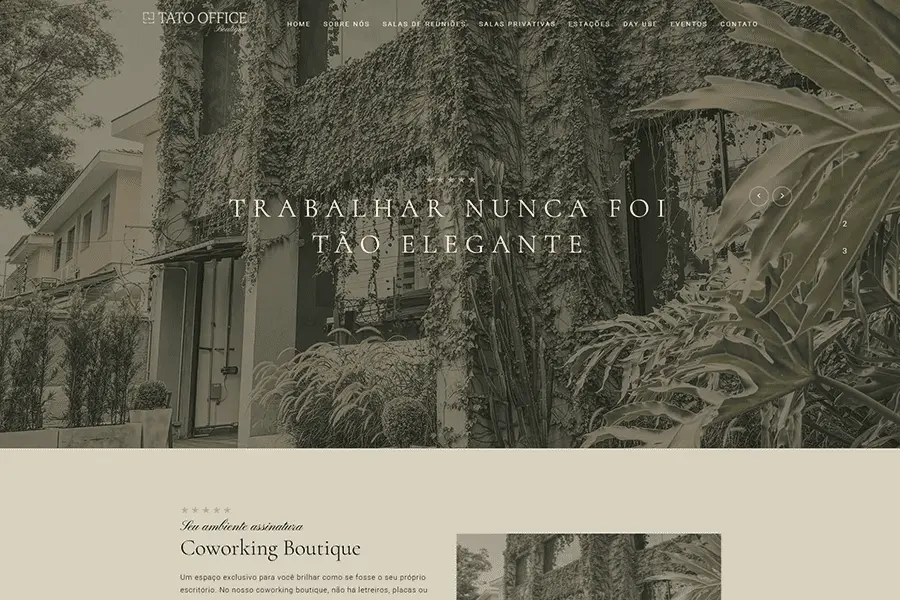 Arquitetura corporativa representando projeto para construtora
